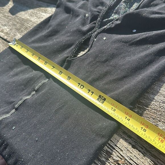 Free People Flash Forward One-Piece Onesie Black Sparkle M/L NWT‎ BODYSUIT - Picture 6 of 9